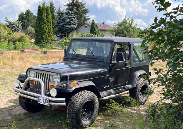 Jeep Wrangler cena 49500 przebieg: 166000, rok produkcji 1991 z Góra małe 191